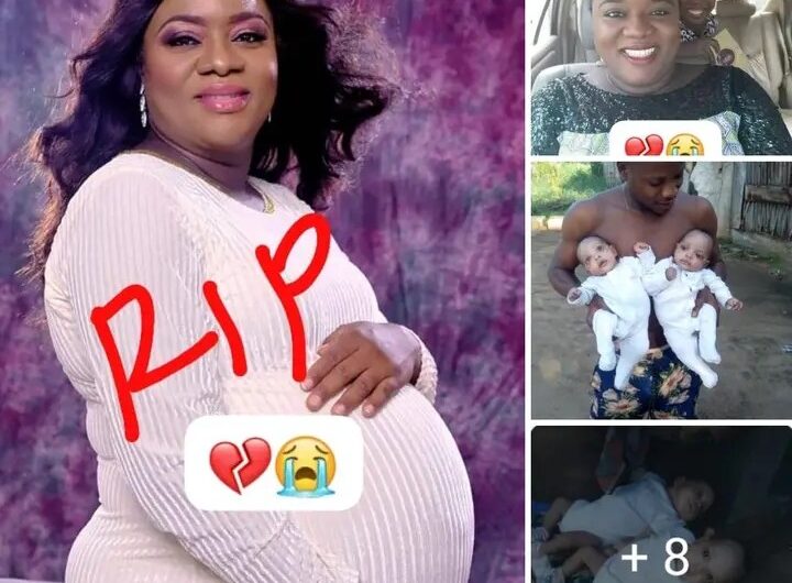 So Sad After 10 Years Of Waiting, Nigerian Woman Dies On Two Days After Giving Birth To Twins (Photos)