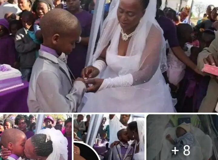 Congratulations! 62-Years-Old Woman Who Married A 9-Year-Old Boy Finally Give Birth To A Baby Boy (Photos)