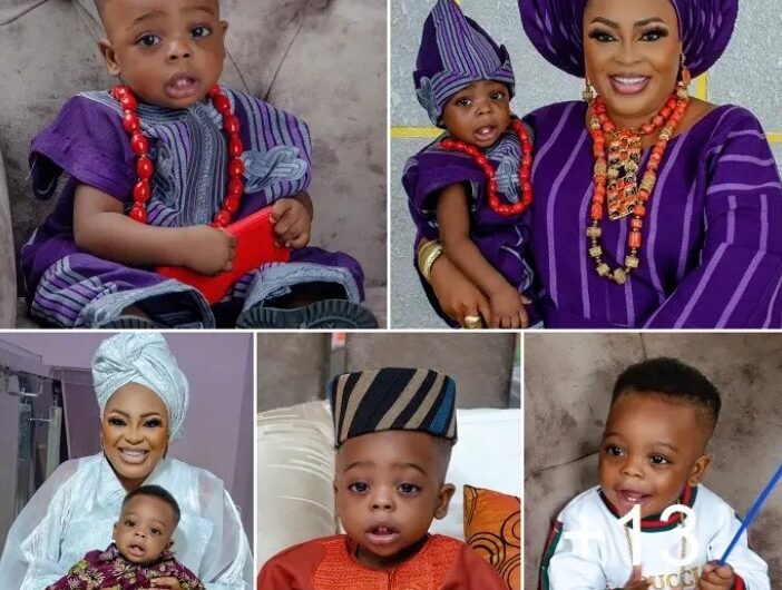 “You Are A Blessed Child” Actress Shola Kosoko Says As She Celebrate Her Son’s 1st Birthday In Grand Style (Pictures) ‎