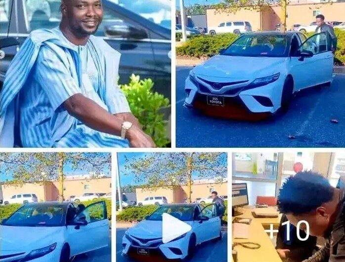 Congratulations Pours As Popular Actor Omo Banke Acquire A Brand New Toyota Camry Worth 30 Million Naira (video) ‎