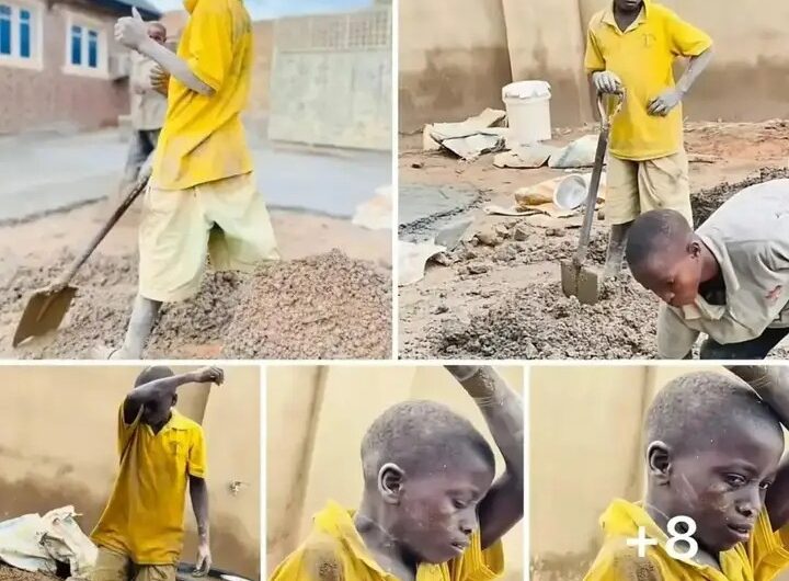 “I do this for my Mom, Dad is dead” – Nigerian Boy Working as Bricklayer cries, Says He is Doing it to Support His Mother (Video)  ‎ ‎